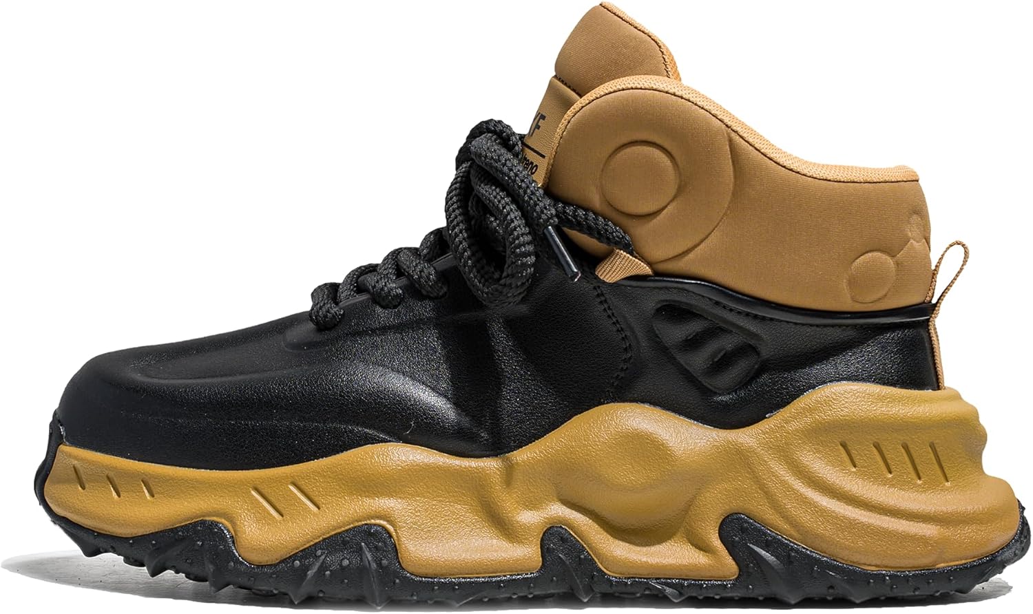 

Мужские модные массивные кроссовки на платформе, дышащие, противоскользящие, для ходьбы, повседневные, спортивные, для тренажерного зала Zhoupulp, хаки