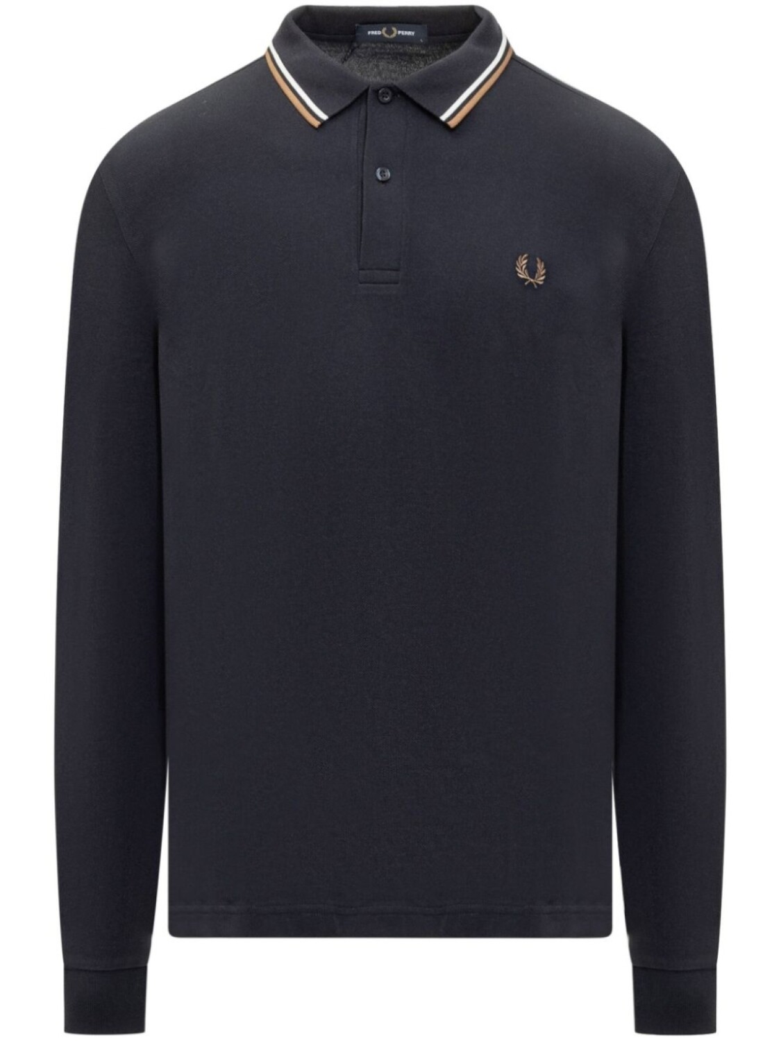 

Рубашка поло с вышитым логотипом Fred Perry, синий
