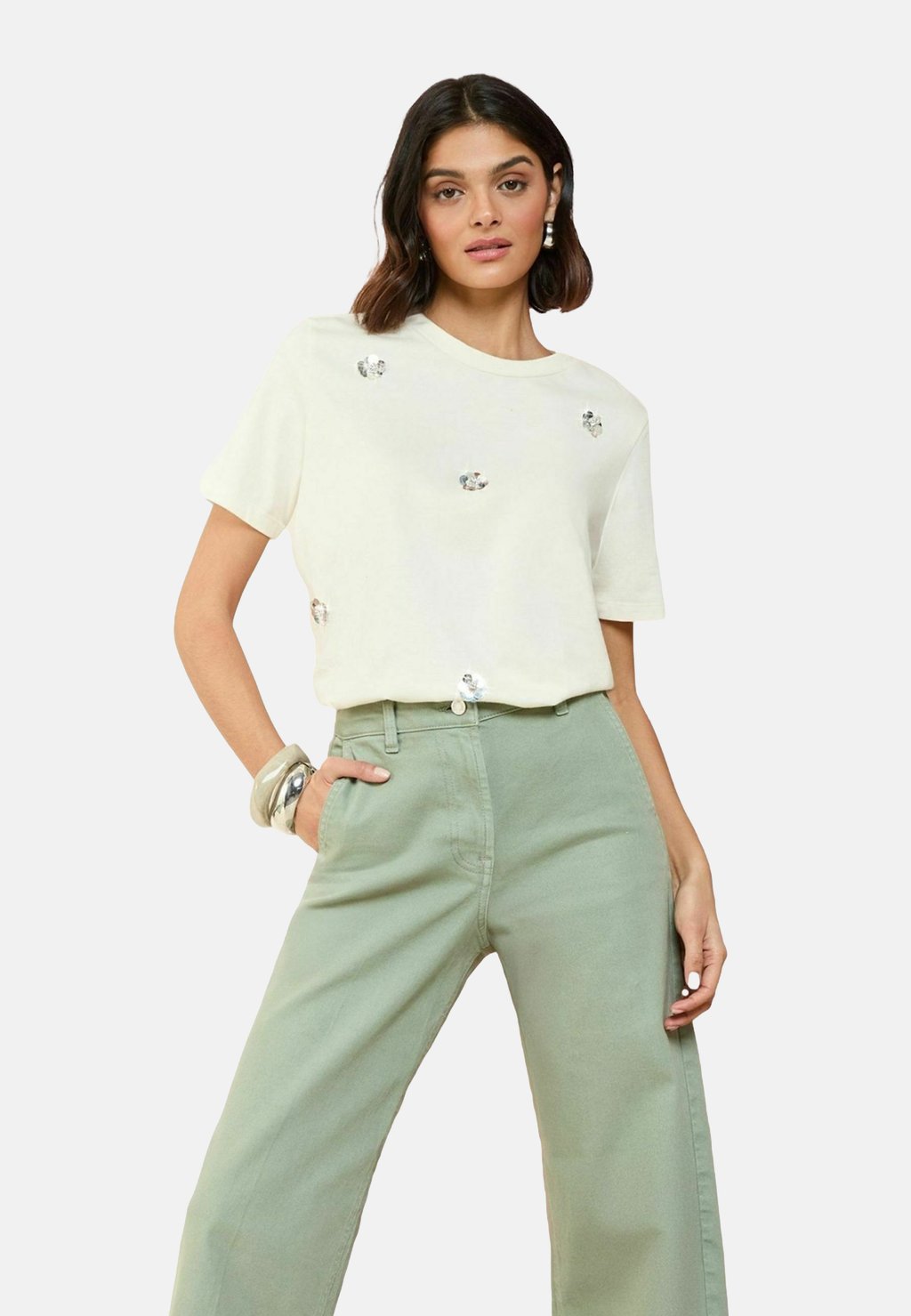 

Базовая футболка REGULAR FIT - SHORT SLEEVE Friends Like These, бежевый
