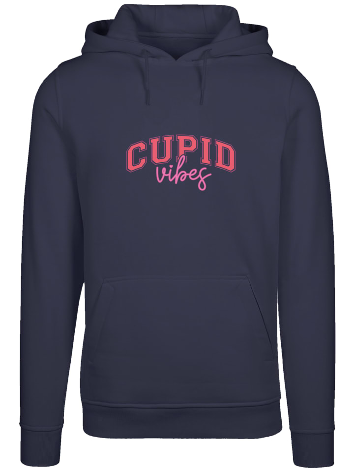 

Толстовка Cupid Vibes ко Дню святого Валентина с изображением Купидона в темно-синем цвете F4NT4STIC