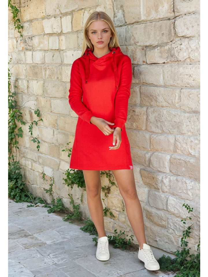 

Платье длиной до колена (миди) MÖÖV DRESS красного цвета Salzhaut
