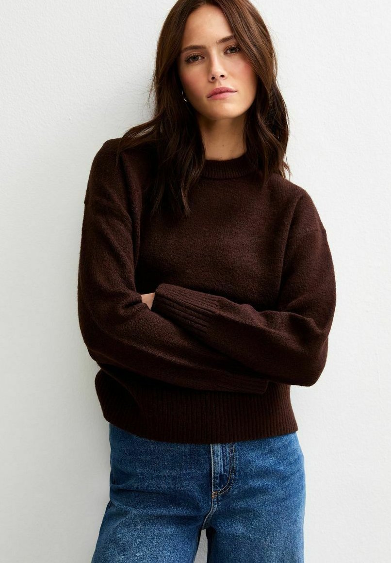 

Джемпер New Look CREW NECK, Dark Brown