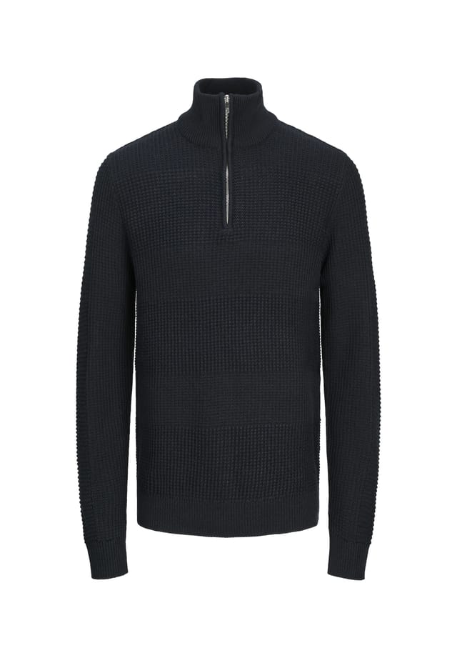 

Вязаный свитер пуловер troyer Jack & Jones, синий