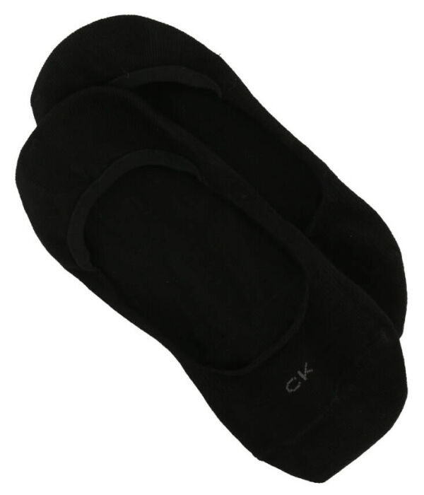 

Носки женские Calvin Klein короткие 2 пары, черный