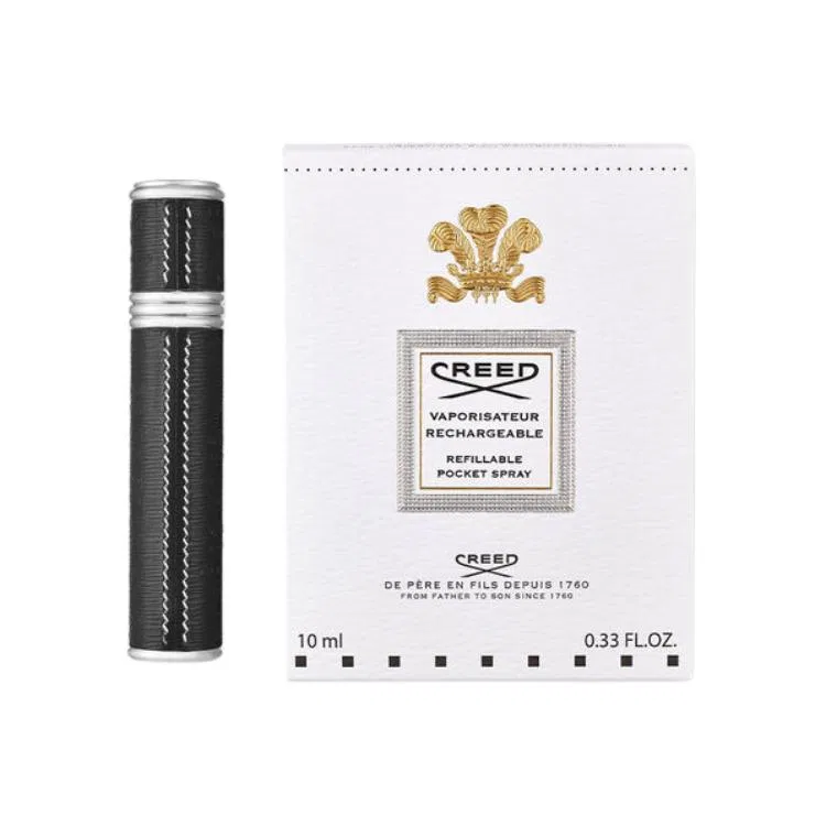 Дорожный атомайзер для духов Creed 10ml черный