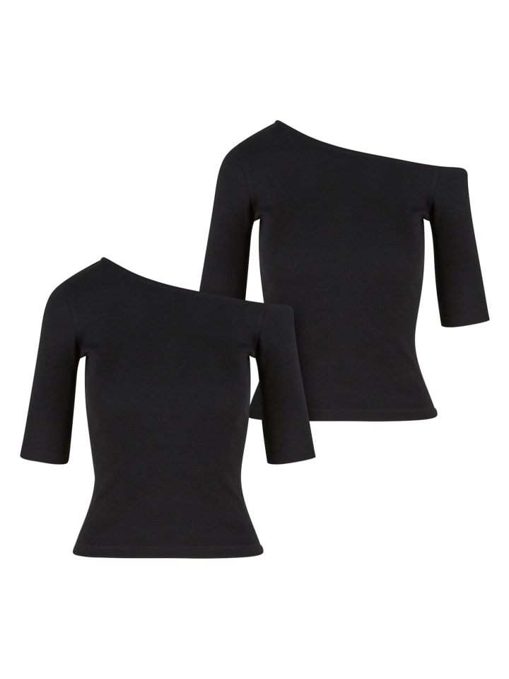 

Футболка Urban Classics T-Shirts, цвет black+black