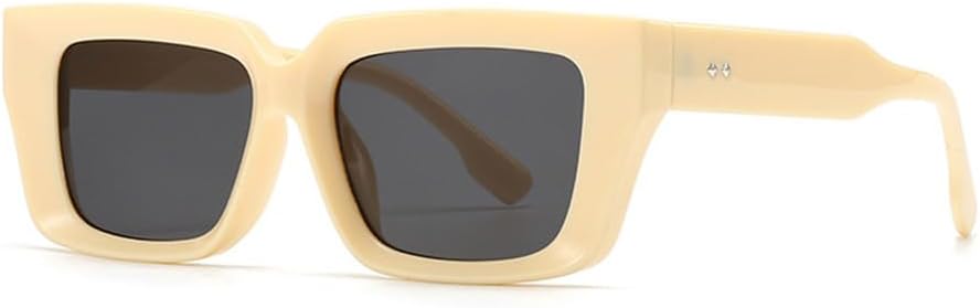 

Модные солнцезащитные очки с заклепками в стиле ретро, ​​с цветовыми блоками, для активного отдыха, с защитой от УФ-излучения, солнцезащитные очки для женщин, для повседневного использования и шопинга KTUCN, 3