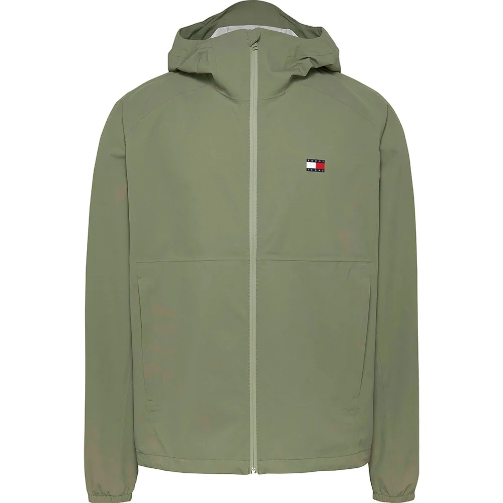 

Куртка Tommy Jeans Tech Windbreaker, зеленый