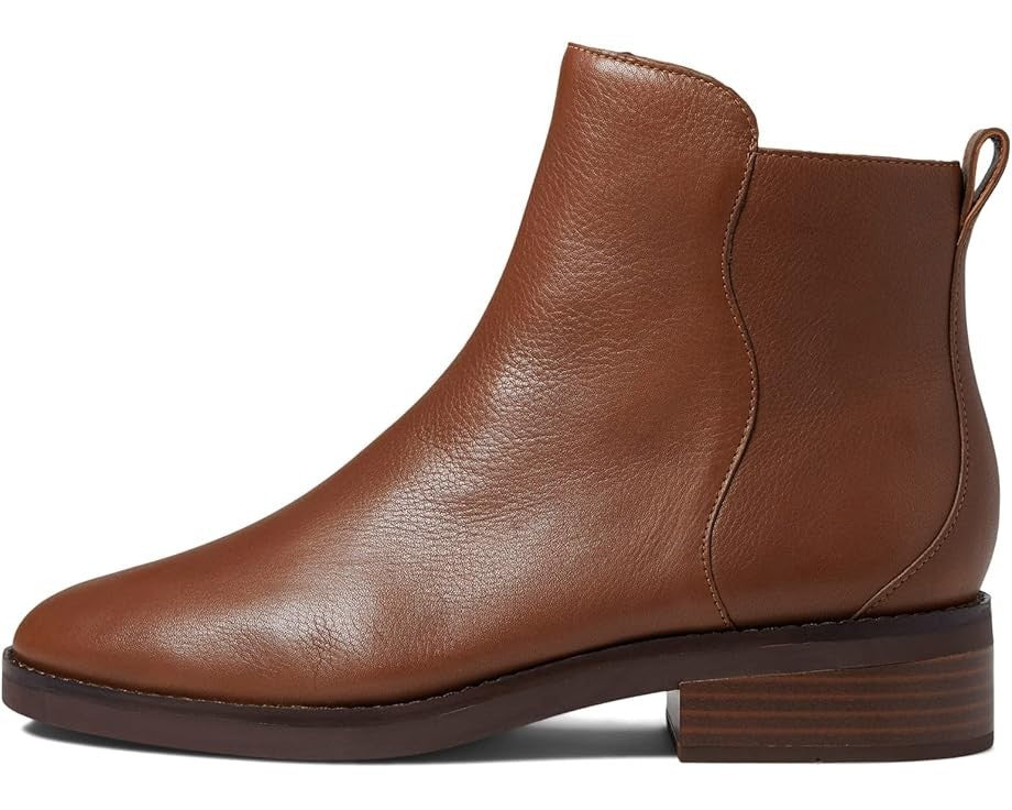 Кожаные женские челси ботильоны Cole Haan River W26414 бежевые — фото 3
