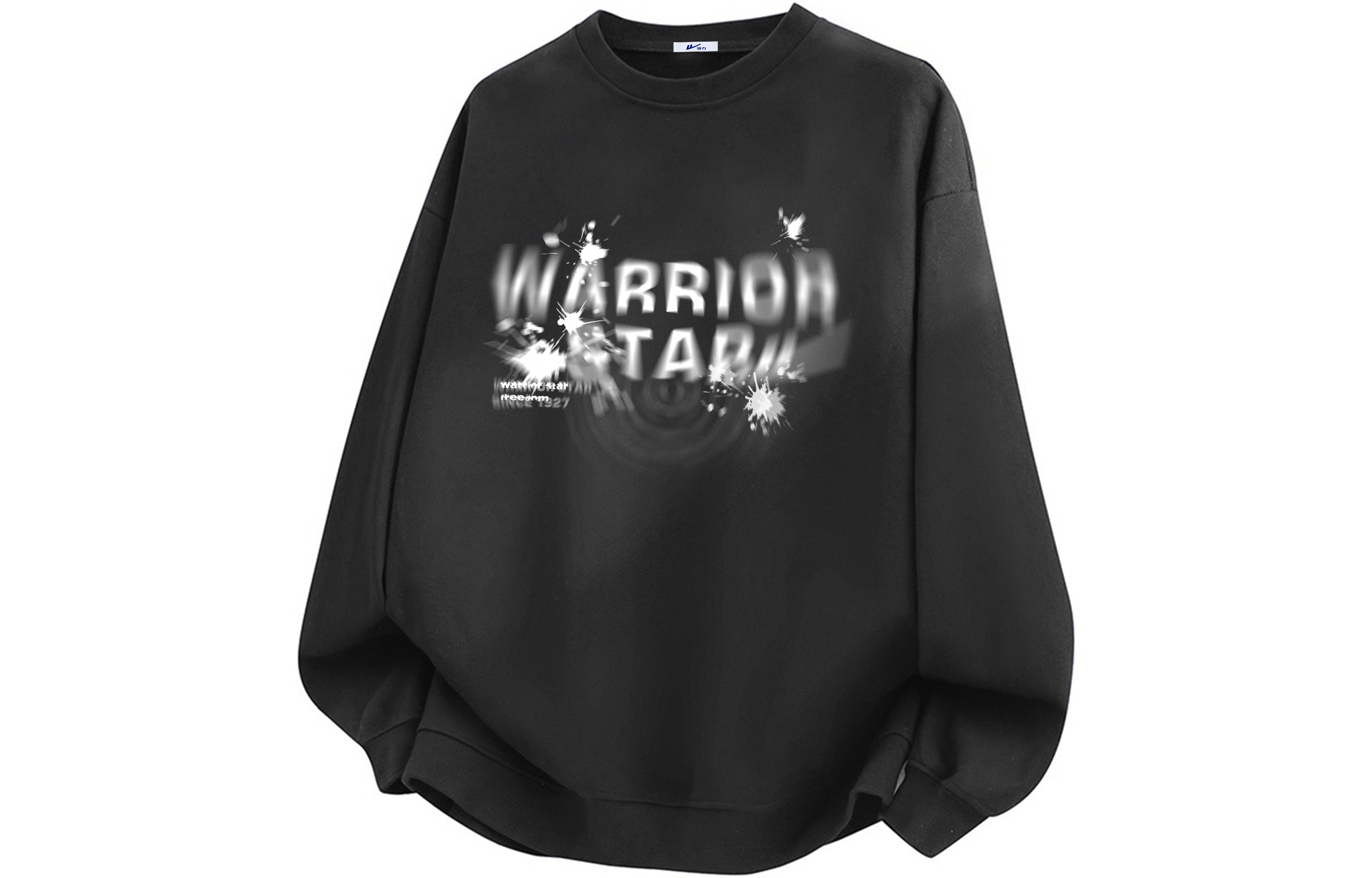 

Свитшот Unisex Crew Neck Moderate Heavyweight WARRIOR, темно-серый (fleece-lined)