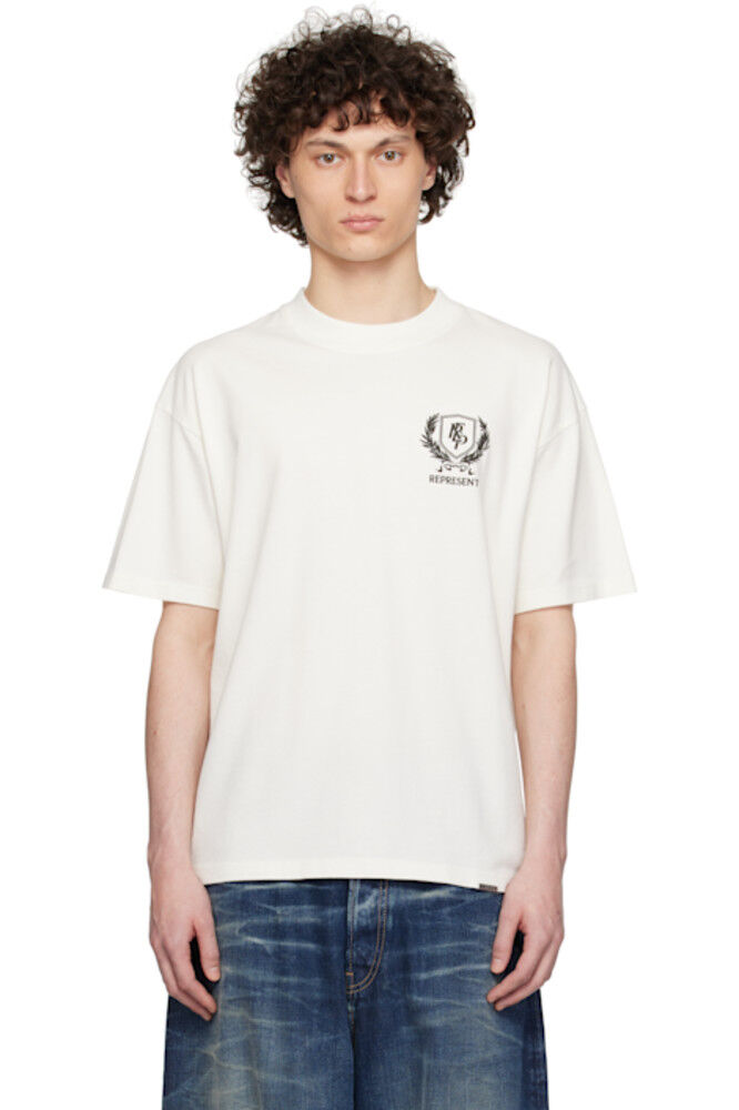 

Футболка Off-White Crest Represent