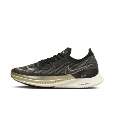 

Кроссовки Nike Streakfly Road Racing Shoes, цвет Black/White/Sail/Metallic Gold Grain