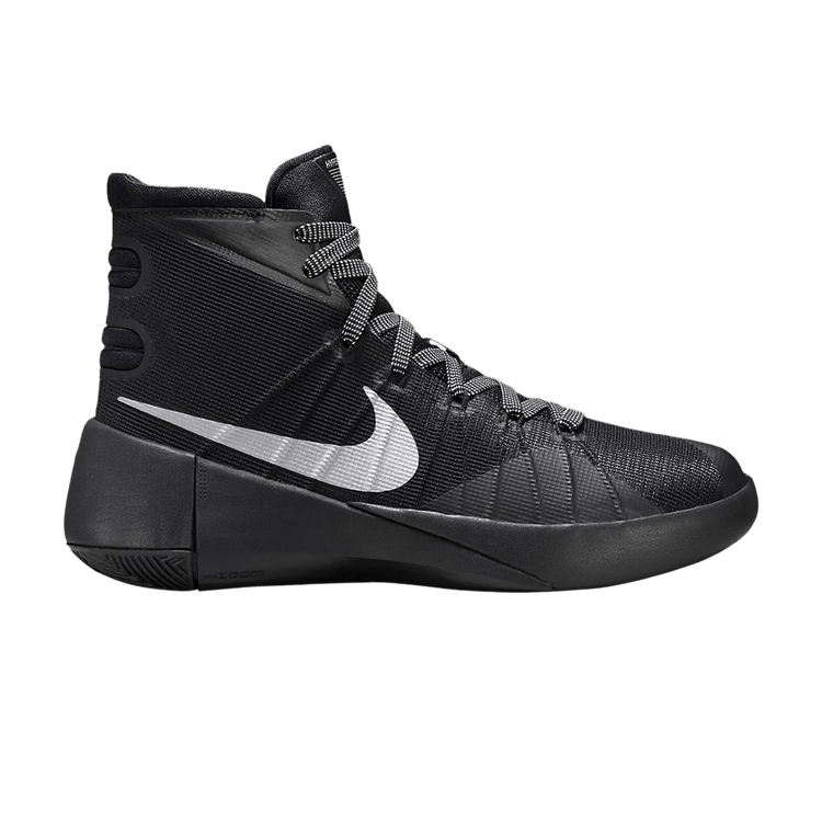 

Кроссовки Hyperdunk 2015 GS 'Black Metallic Silver', черный