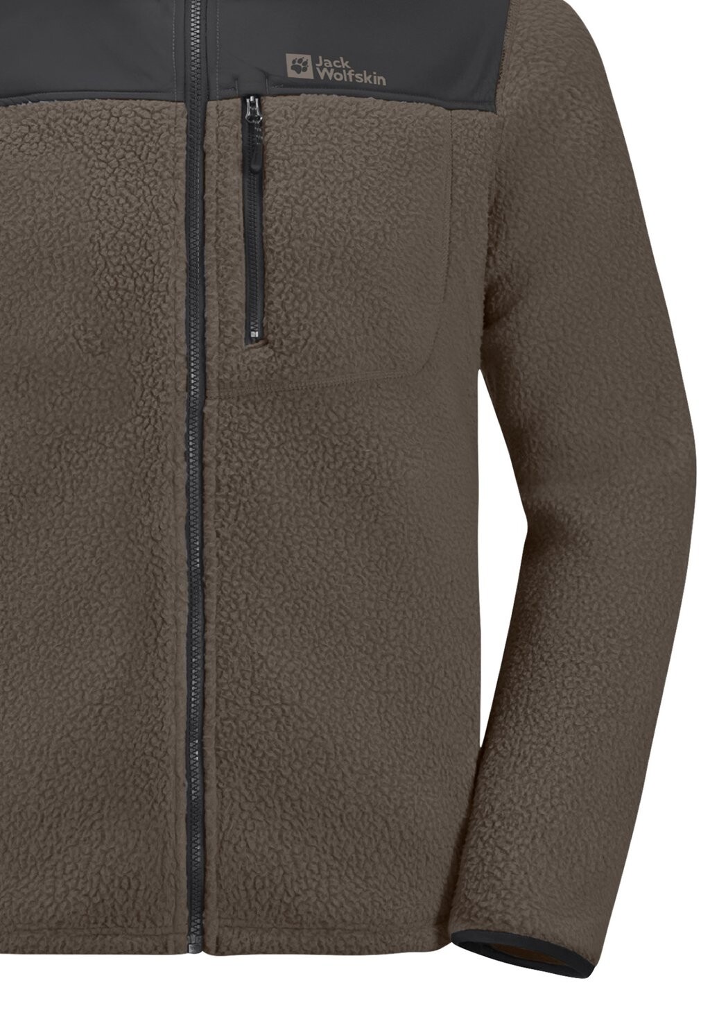 

Флисовая куртка KAMMWEG PILE Jack Wolfskin, коричневый