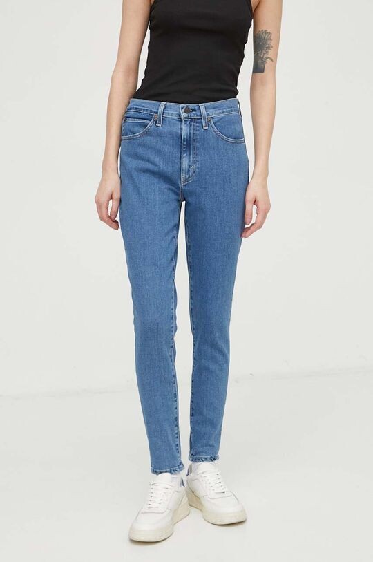 Джинсы РЕТРО ВЫСОКИЕ СКИННИ Levi's, синий — фото 2