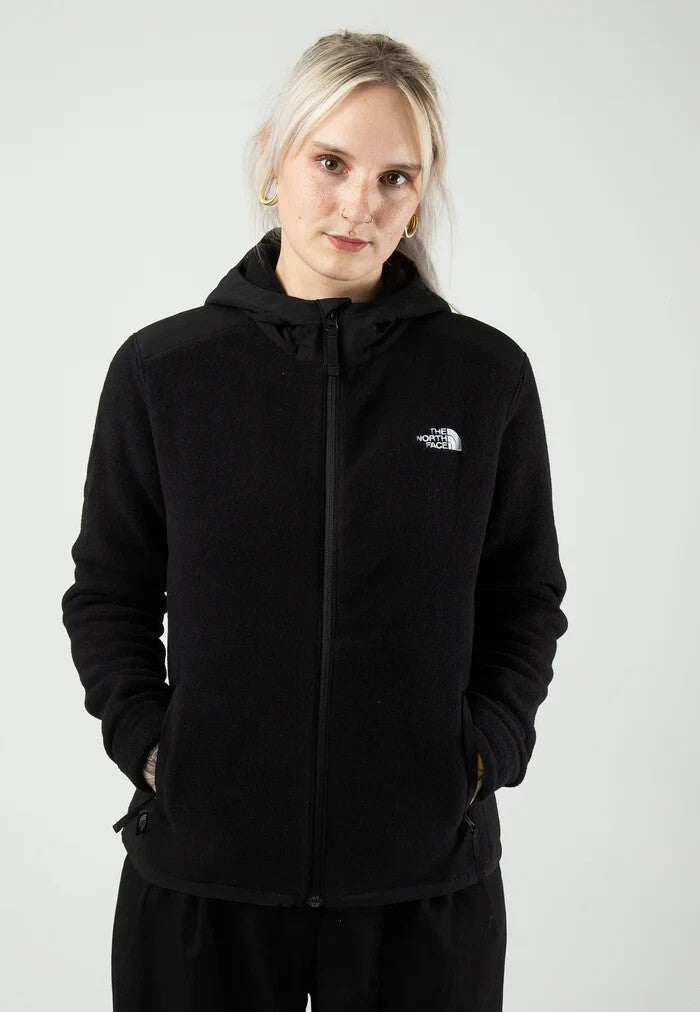 

The North Face Alpine Polartec 200 Куртка женская черная с капюшоном на молнии