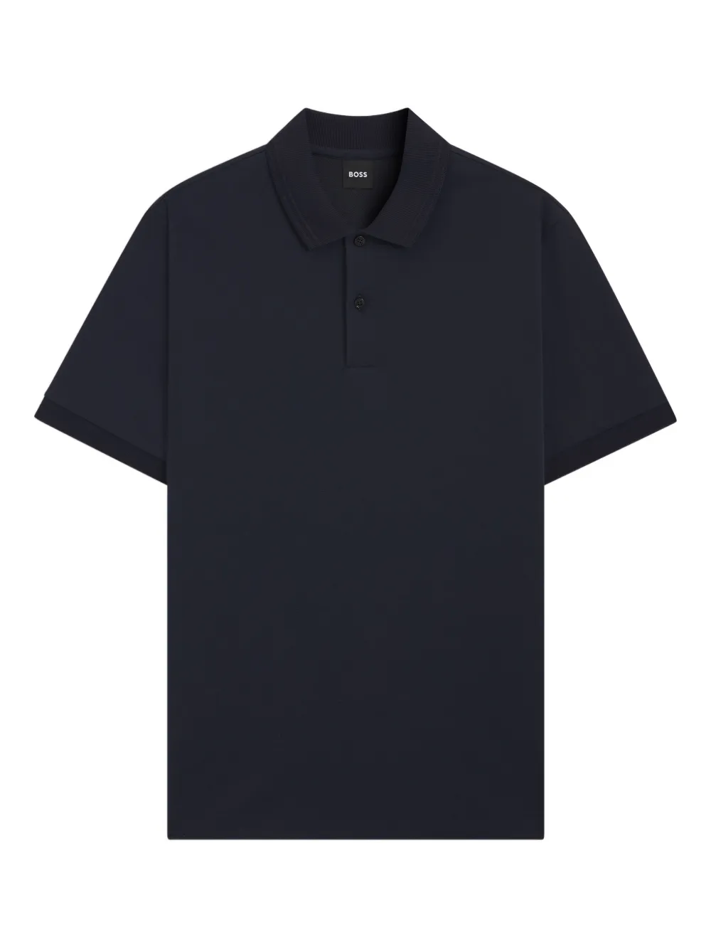 

Рубашка поло с короткими рукавами Boss, синий