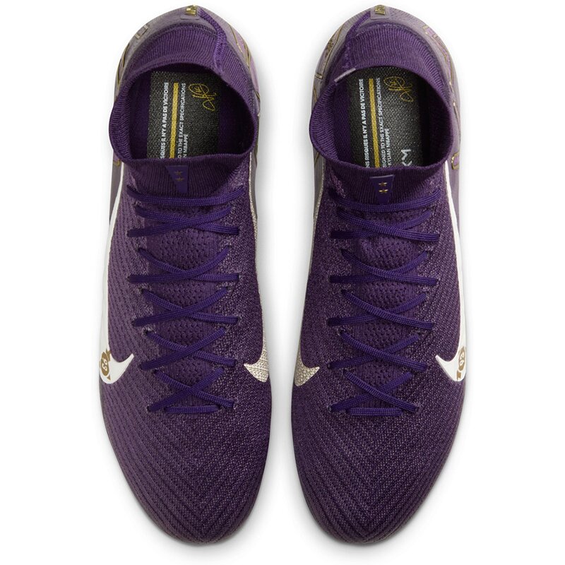 Футбольные бутсы zm superfly 10 elite km fg Nike, мультиколор — фото 3