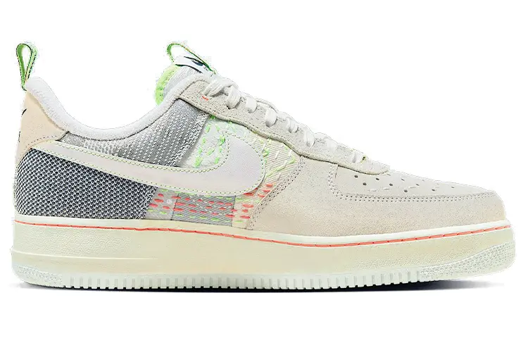 Nike Air Force 1 '07 Premium 'Sashiko' Белый — фото 2