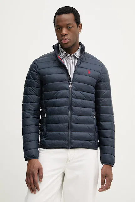 Куртка короткая стеганая LIGHTWEIGHT BOUND QUILTED U.S. Polo Assn., синий