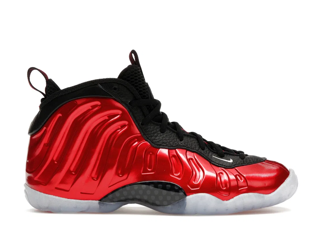 Детские кроссовки Lifestyle Nike Little Posite One Metallic Red (2023) (GS), Varsity Red/Black/White