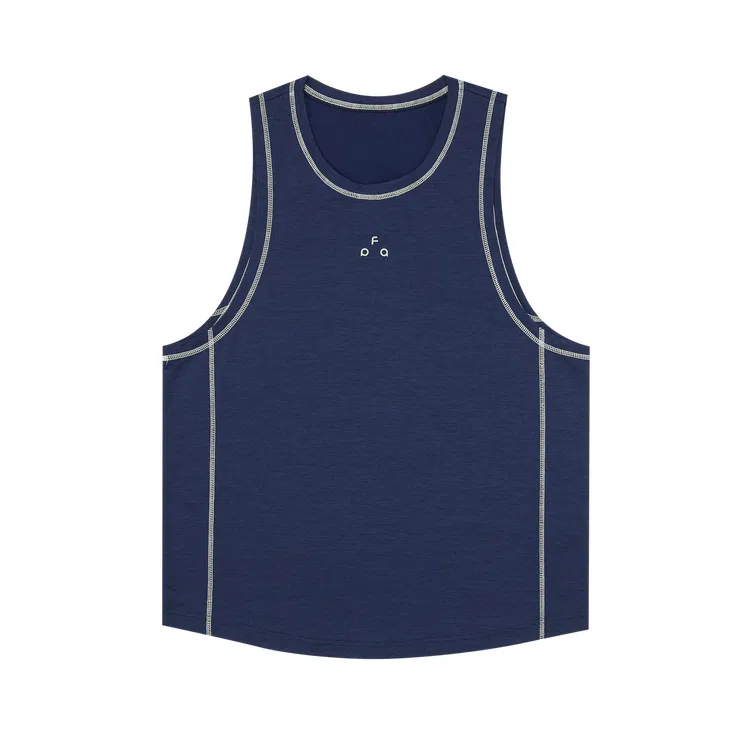 Детский топ на бретелях с экипажным вырезом FPA, Navy Blue