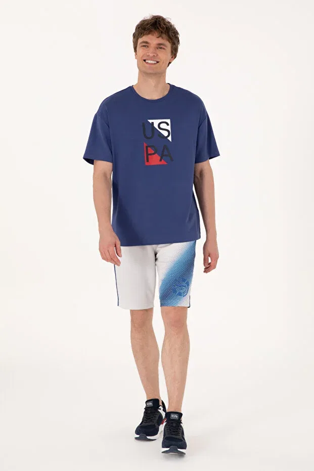 Мужские шорты с длиной ниже колена U.S. Polo Assn., Light Gray — фото 3