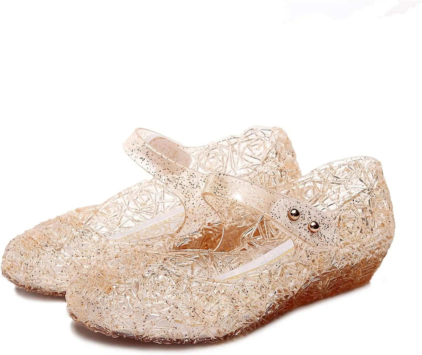 Детские туфли Мэри Джейн Snow Queen Princess для девочек TANDEFLY, Gold