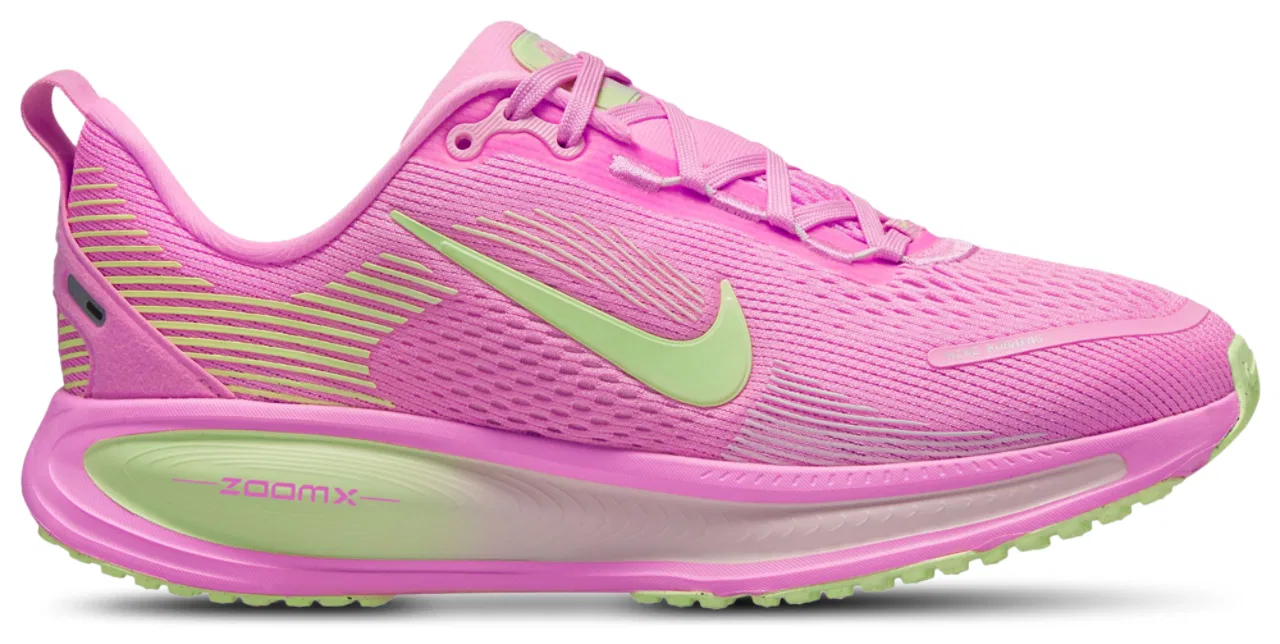 Кроссовки для девочек Vomero 18 Nike, цвет Pink Spell/Barely Volt