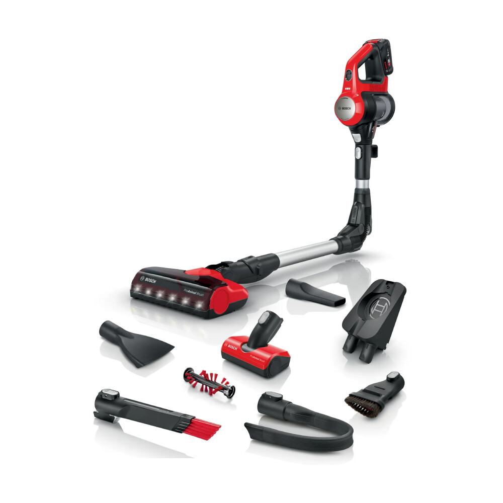 

Вертикальный пылесос Bosch ProAnimal BCS71PETGB, красный