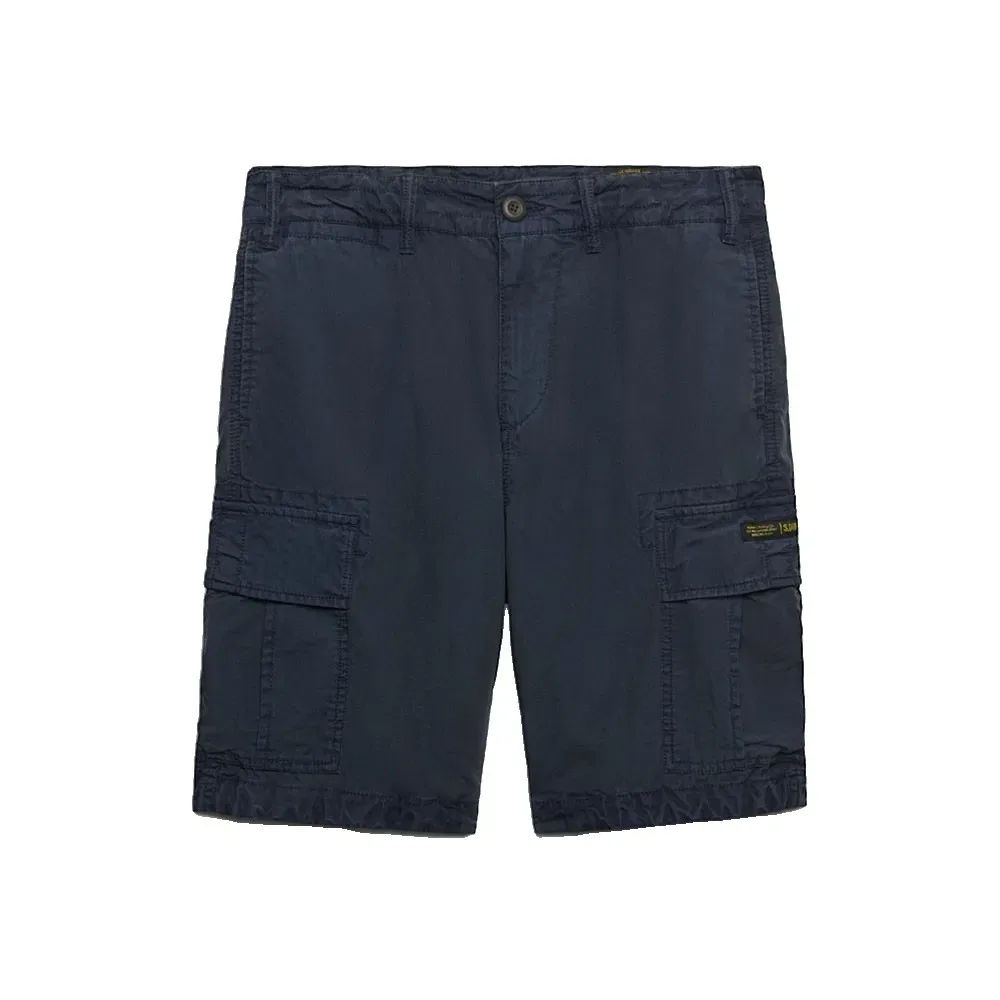Мужские шорты карго из рипстопа Superdry Ripstop Light, Blue — фото 2