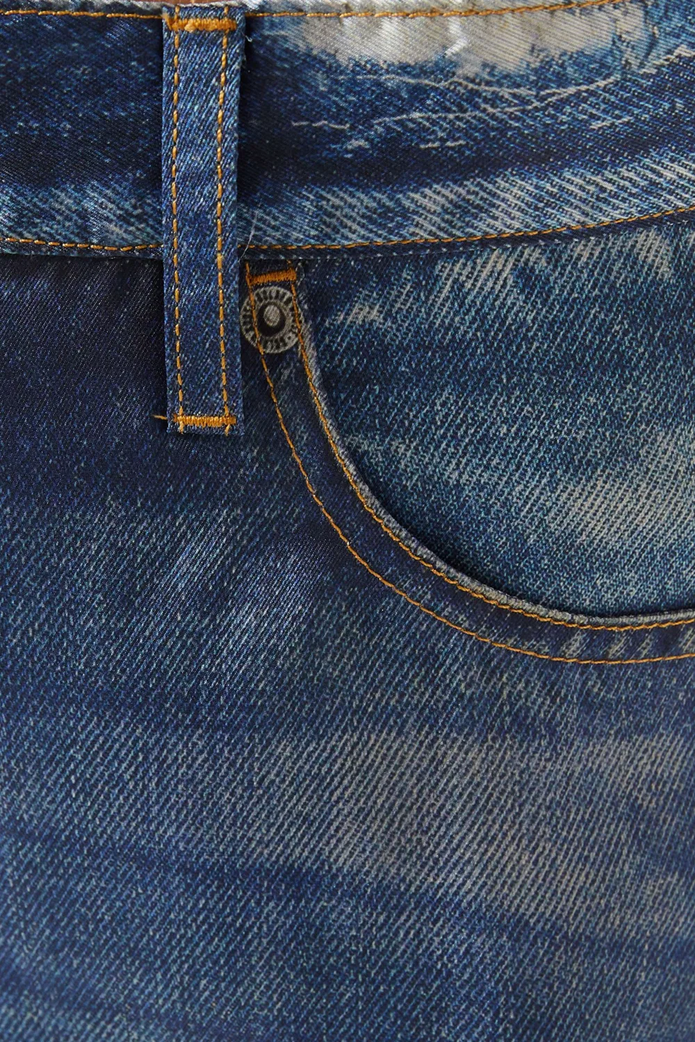 Джинсы широкие Melody Distressed GOLDEN GOOSE — фото 4