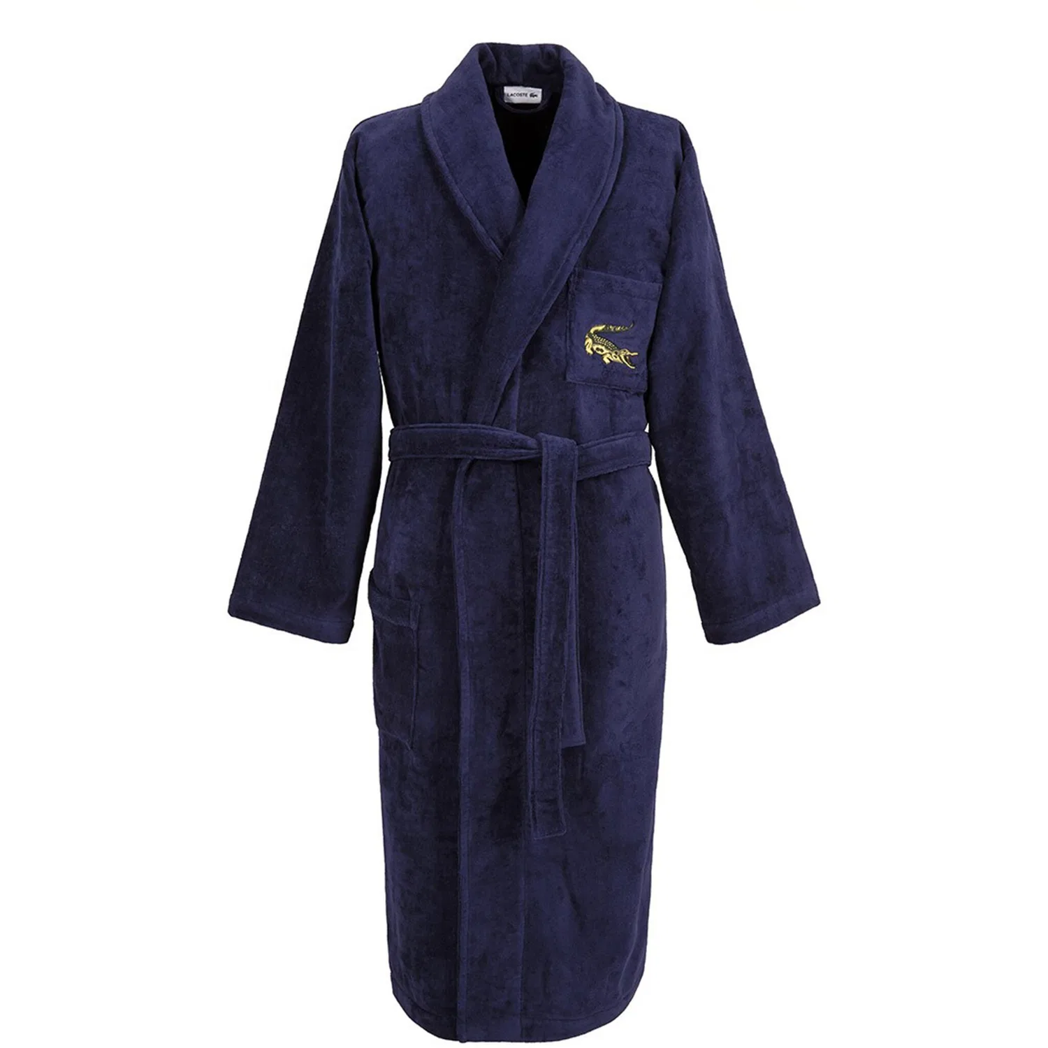 Халат Lacoste RENE с капюшоном, Navy Blue