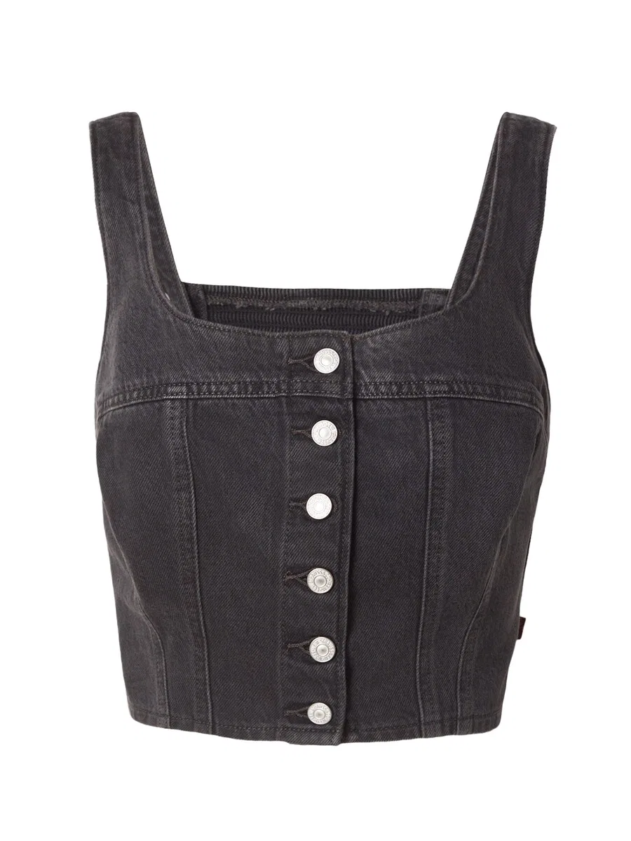 Блузка LEVI'S 'AUDRA' из черного денима