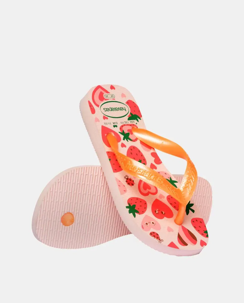 Детские шлепанцы для мальчиков с принтом Havaianas, Rosa — фото 4