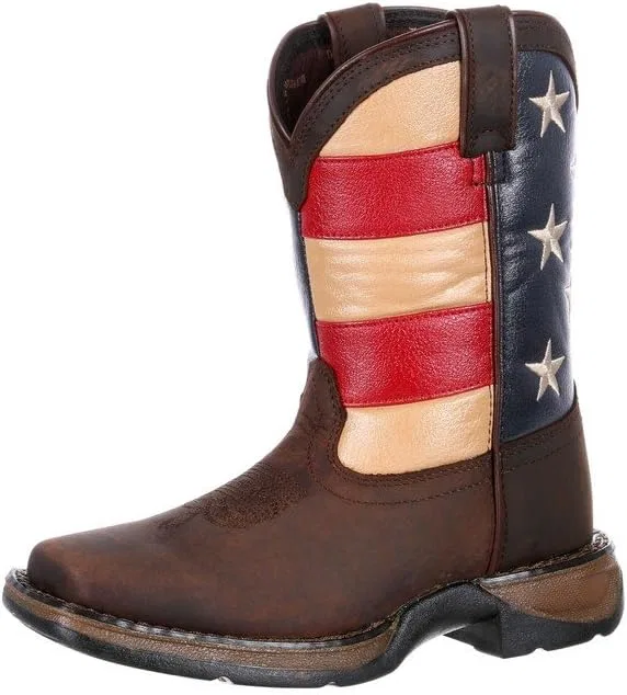 Детские ботинки для девочек Durango Dbt0160, Brown And Union Flag