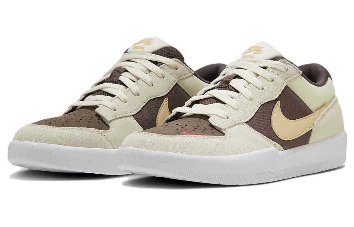 Кроссовки Nike SB Force 58, коричневый/кремовый — фото 3