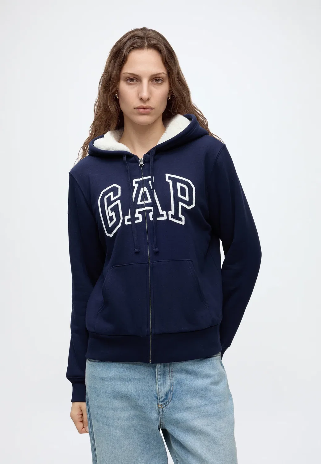 Франшиза - толстовка на молнии Gap, Navy Uniform