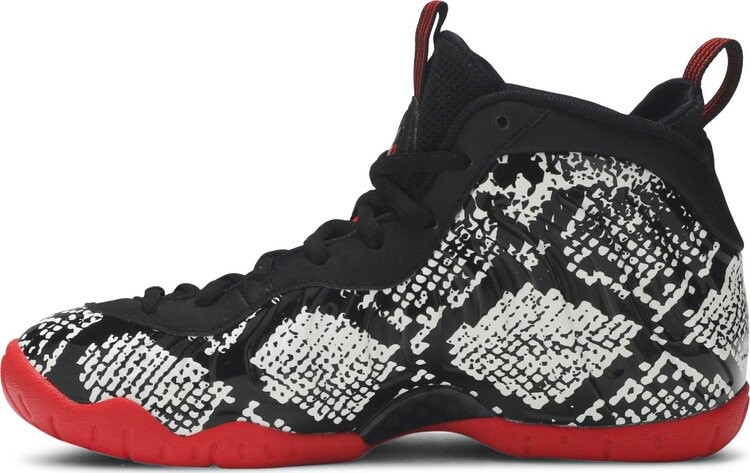 Кроссовки Nike Air Foamposite One GS 'Albino Snakeskin', кремовый — фото 4