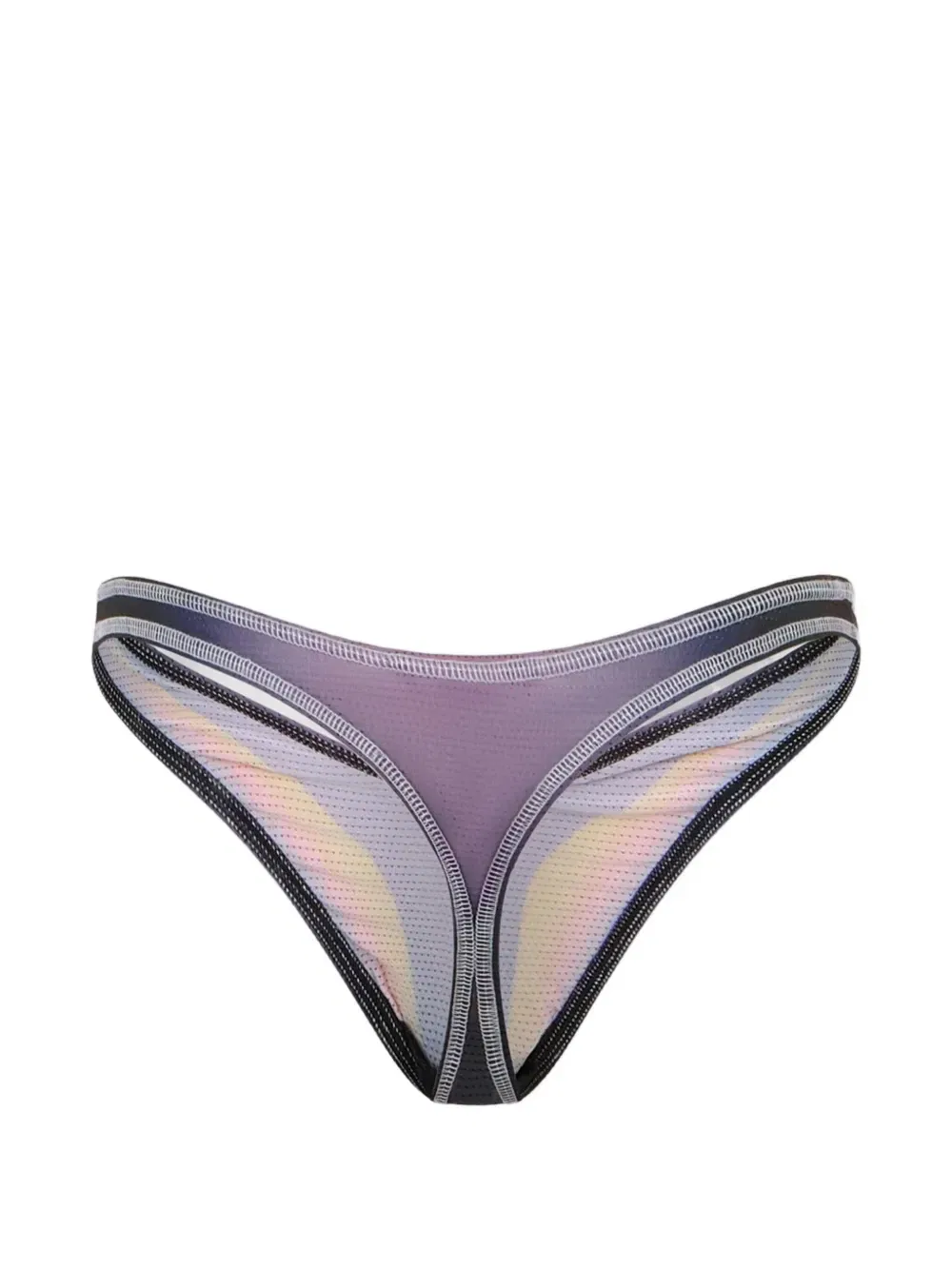 Трусы-стринги Ski Leaf с вырезами DSQUARED2, фиолетовый — фото 2