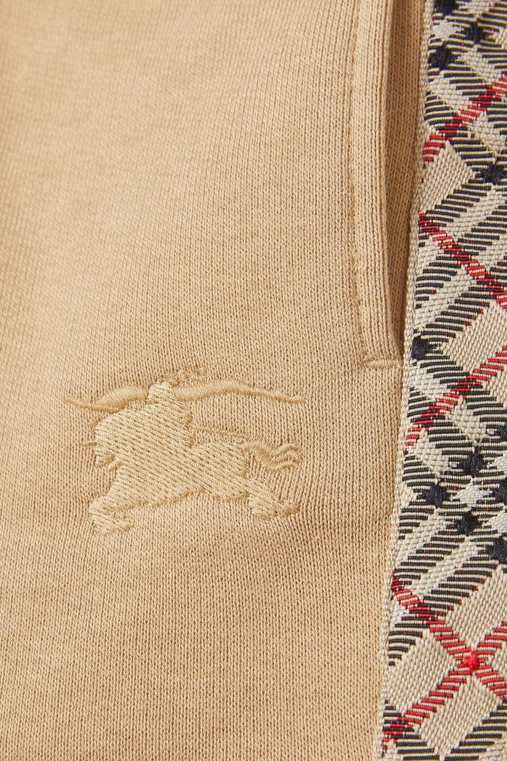 Шорты из футера с контрастной тесьмой Burberry — фото 4