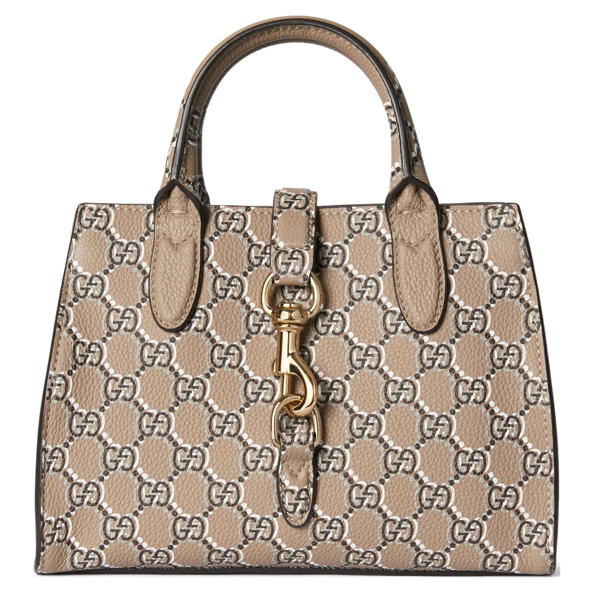 

Кожаная сумка через плечо, кроссбоди, маленькая женская сумка taupe GUCCI