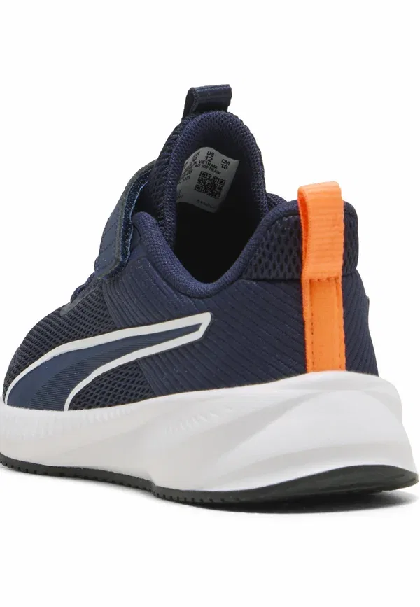 Кроссовки с эластичными шнурками Flyer 4 Puma, Navy-white, белый/темно-синий — фото 4