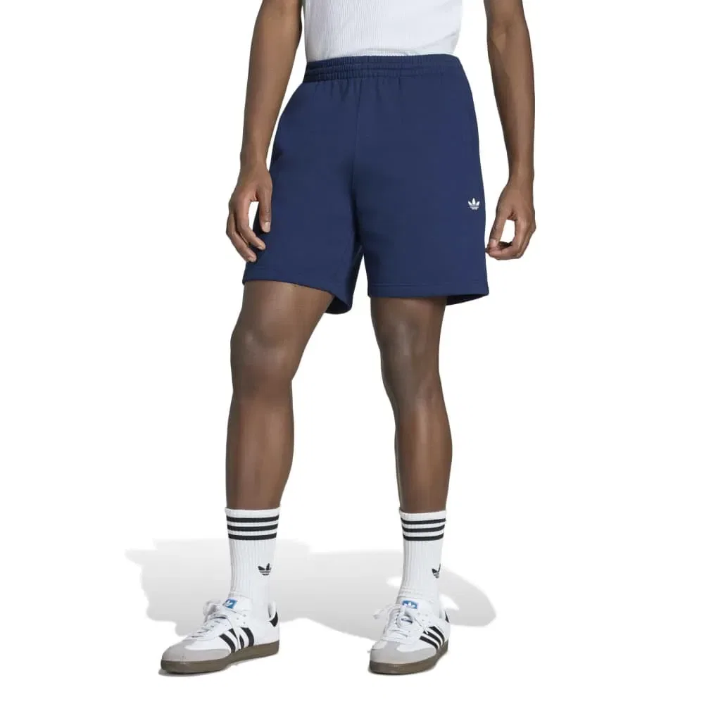Шорты флисовые Trefoil Essentials Adidas Originals, синий