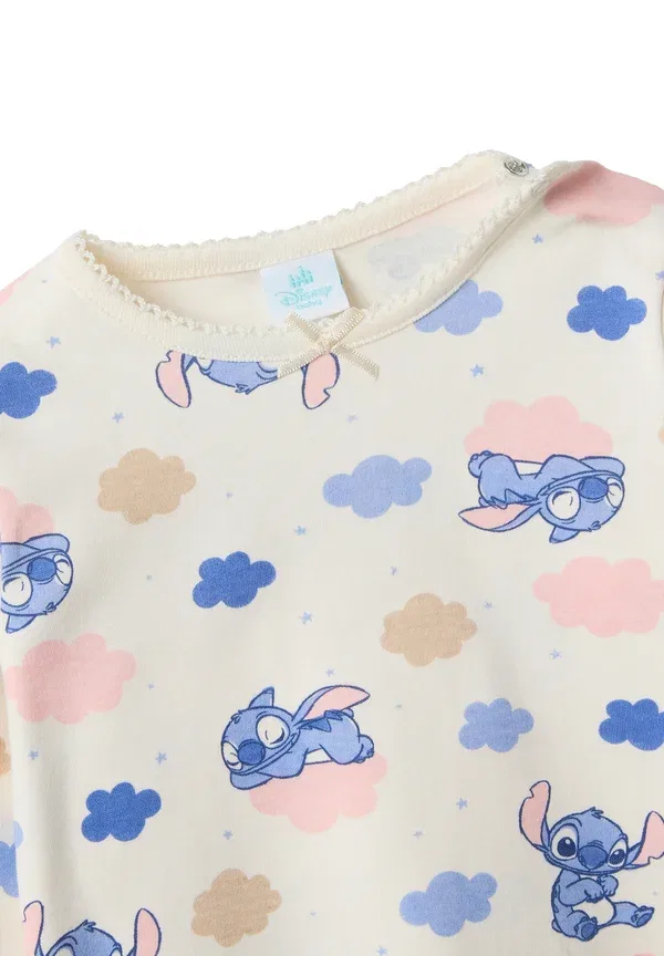 Пижама с принтом Disney Classics, Regular fit with prints set, Ovs, белый, синий — фото 3