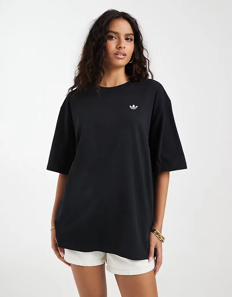 Футболка Adidas Originals essentials boyfriend, черный