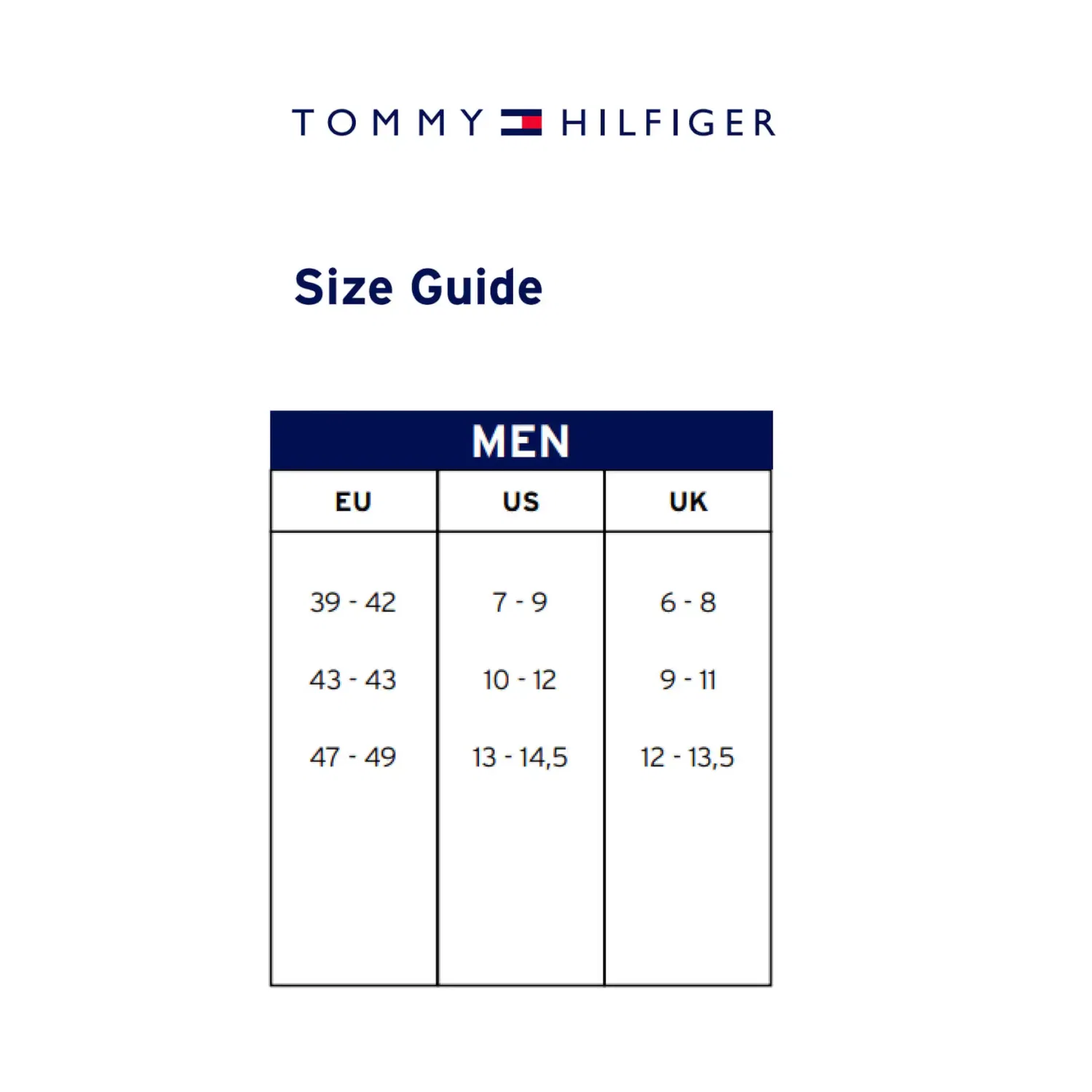 Мужские носки из 6 пар с логотипом Tommy Hilfiger, Jeans — фото 3