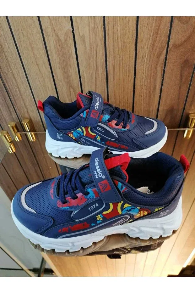 Детские кроссовки для мальчиков с легкой подошвой Özgür Kids, Navy Blue