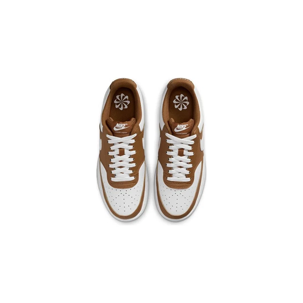 Детские кроссовки Nike Court Vision Low Next Nature, Brown — фото 4