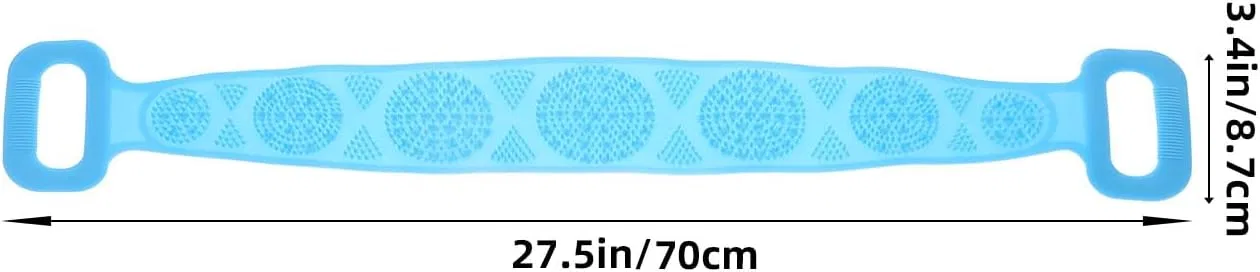 Скребок для тела из силикона, INOOMP, 2 шт, 70x8.7x0.5 см — фото 2